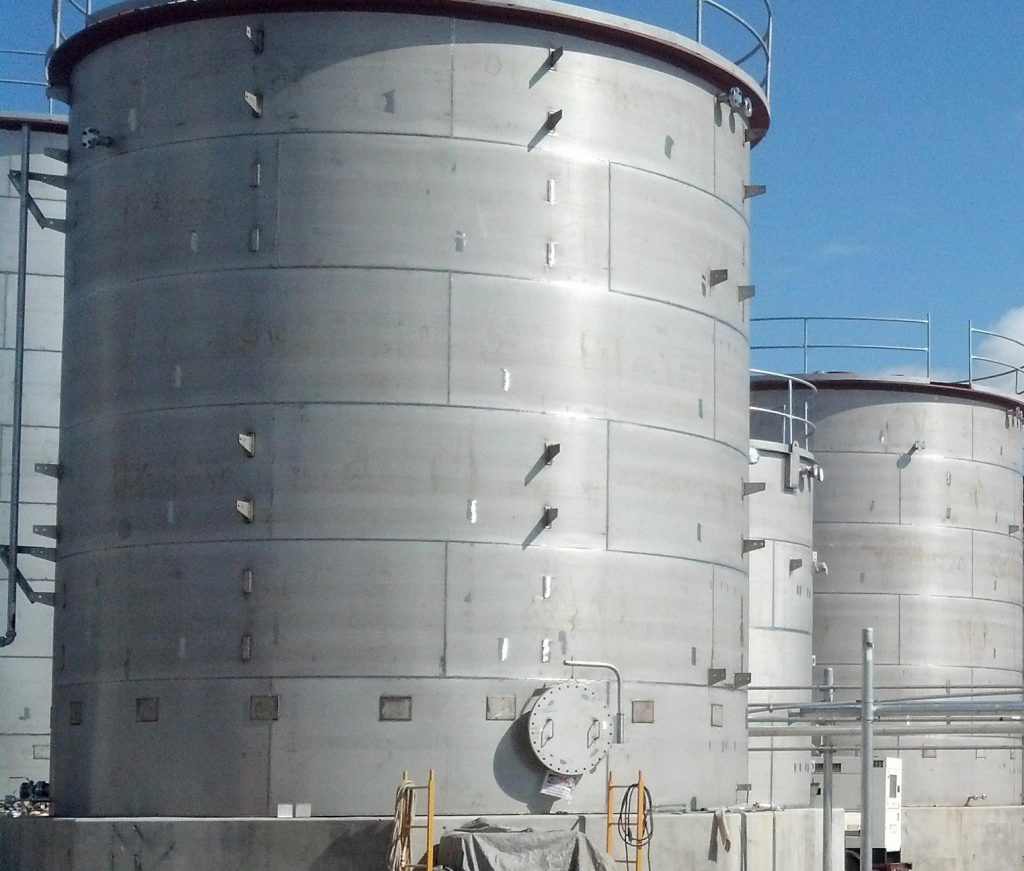 storage tanks